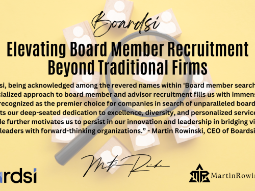 Boardsi: Elevating Board Member Recruitment Beyond Traditional Firms