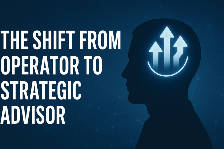 Shift Technical Advisor The Shift from Operator to Strategic Advisor - Martin Rowinski
