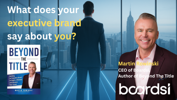 What does your executive brand say about you